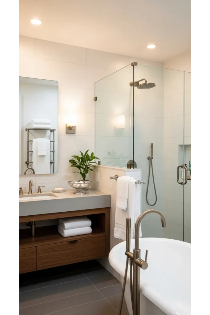 23 Bathroom Remodel Ideas for 2026 Trends 10 Mixed Metal Finishes