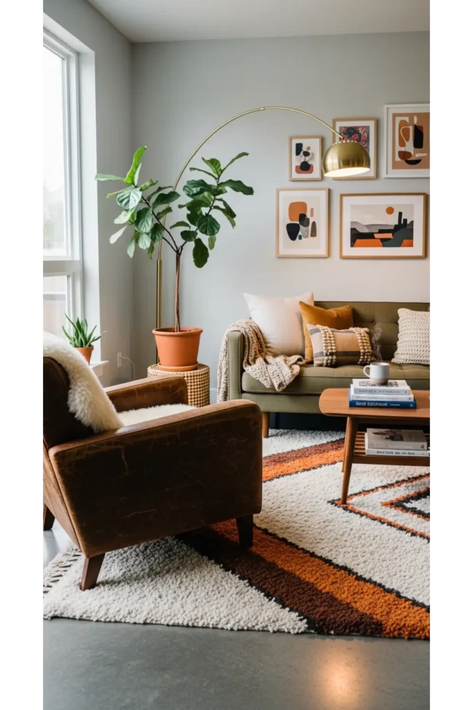 Mixed Textures for Depth and Warmth