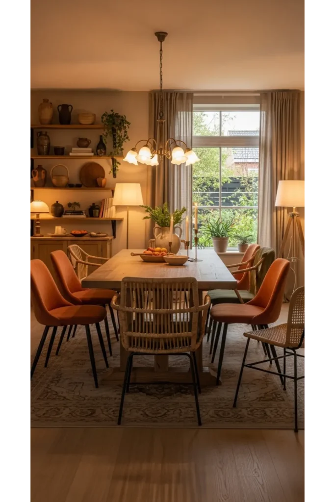 Mixing Chair Styles Thoughtfully