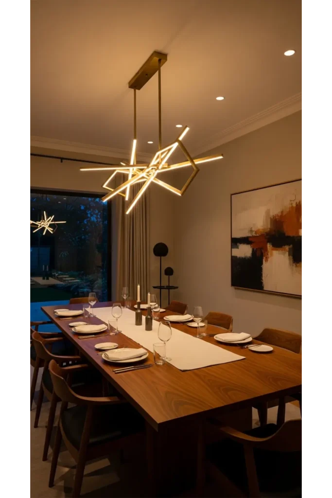 23 Dining Room Inspirations For Elegant Living 3 Modern Chandeliers as Focal Points