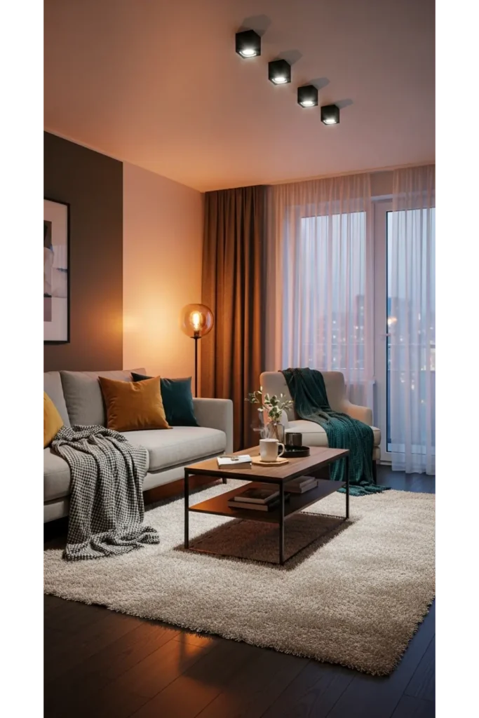 Modern Cozy Contrast