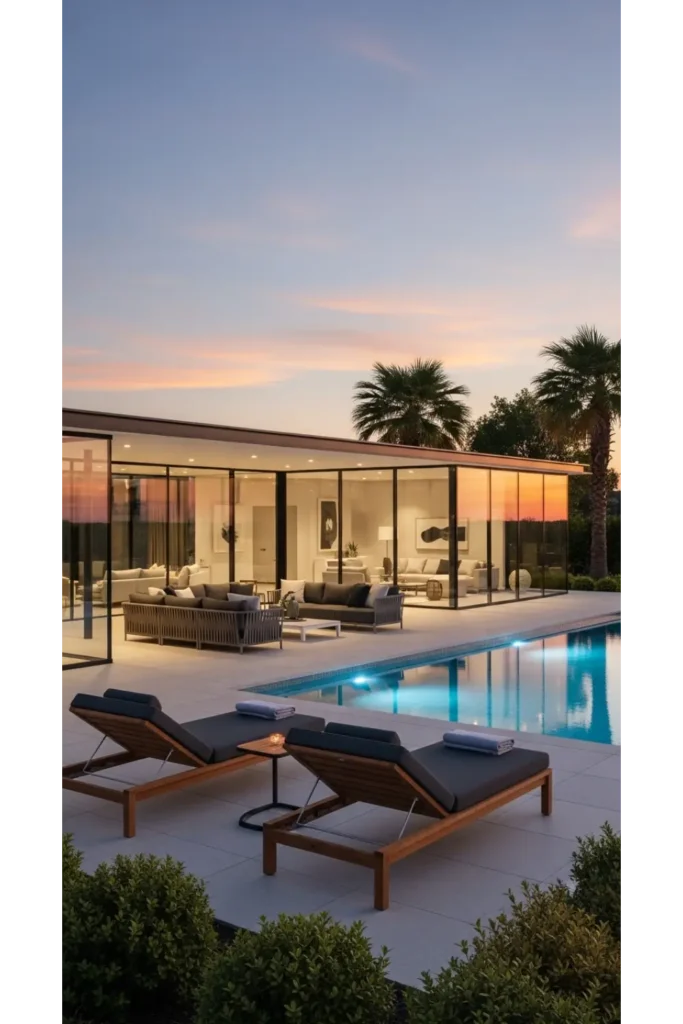 Modern Glass Retreat