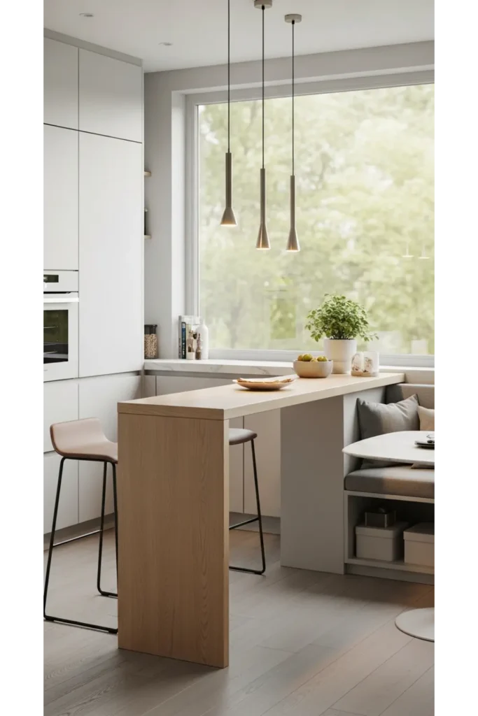 23 Modular Kitchen Design Inspirations For Efficiency 17 Modular Breakfast Counter