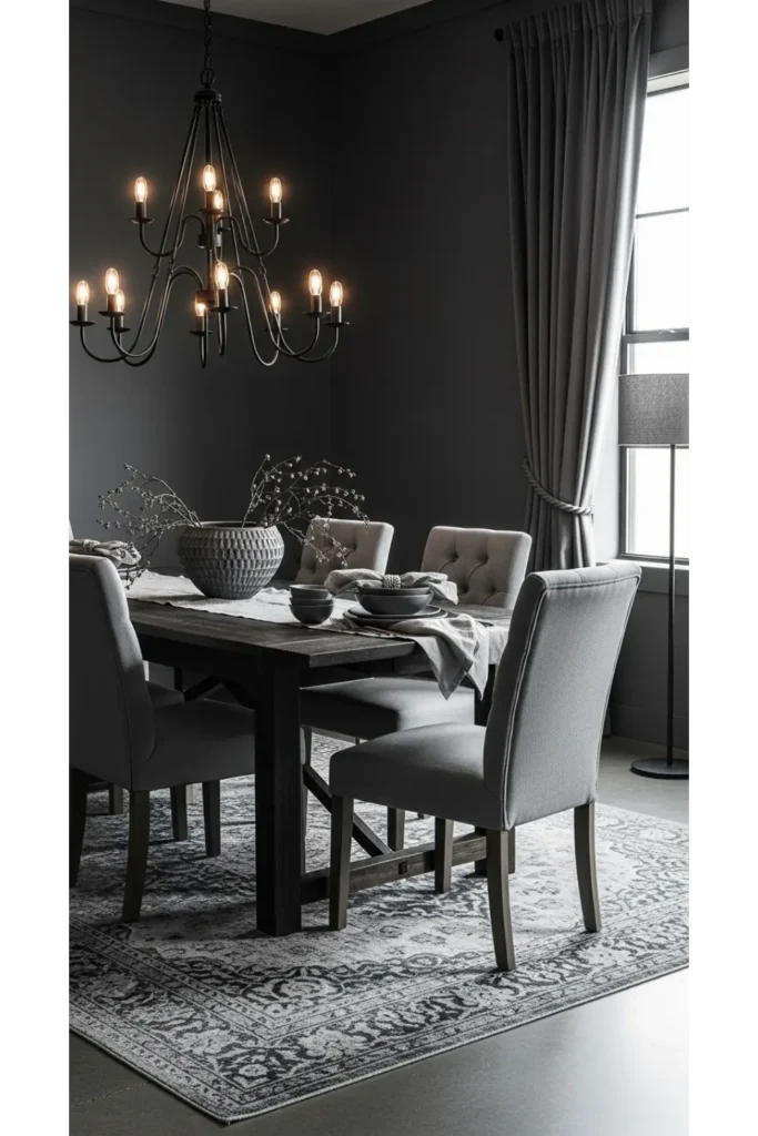 23 Elegant Dining Room Designs, Sophisticated Interiors 18 Monochromatic Sophistication