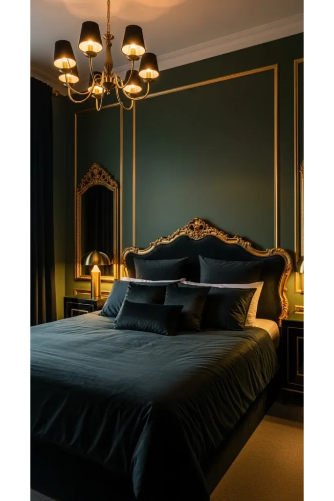 17+ Room Decor Bedroom Inspirations for Stylish Makeovers 4 Moody Boutique Hotel Vibes