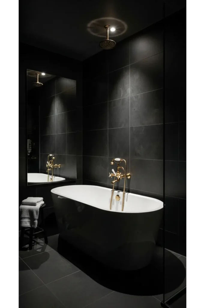 Moody Charcoal Elegance