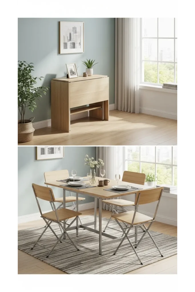 24+ Small Dining Room Ideas That Maximize Space 12 Multi Functional Furniture Pieces