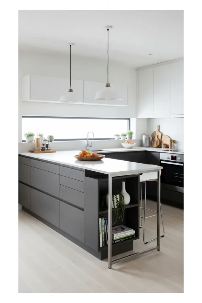 Narrow Kitchen Islands