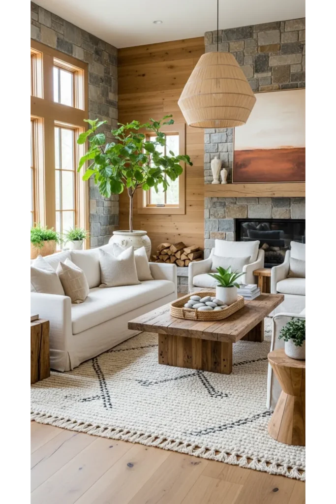 Natural Materials With Refined Simplicity