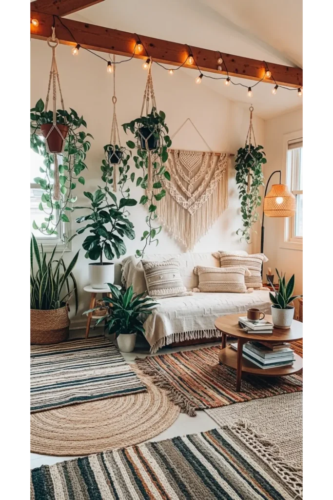 24 Tiny Loft Concepts for Small Budgets 16 Neutral Boho Loft Style