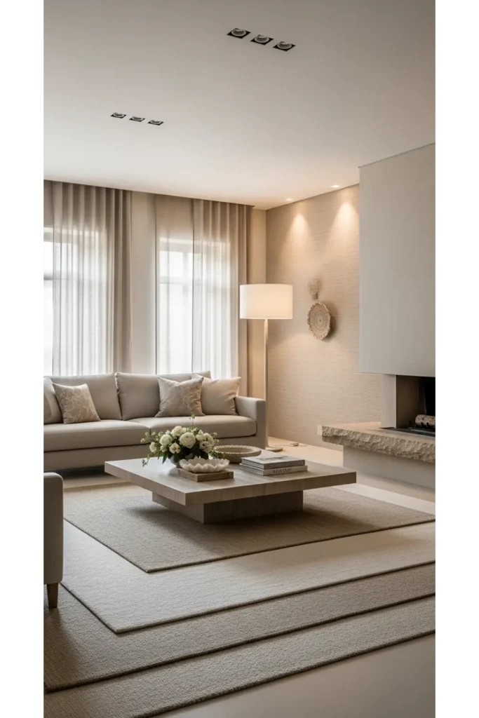 24+ Luxury Living Room Inspirations High End Homes 15 Neutral Layered Texture Living Room
