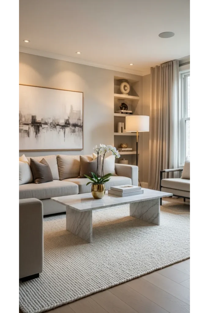 Aesthetic Living Room Designs You'll Love 22+ Ideas 8 Neutral Luxury Living Room Aesthetic
