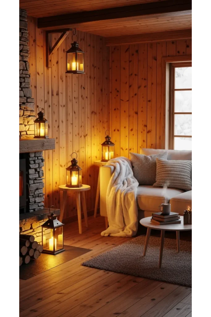 Nordic Cabin Warmth