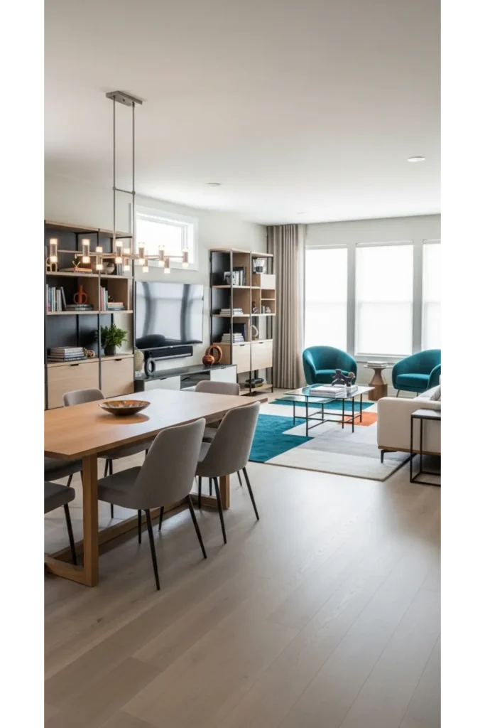 Open Concept Dining With Visual Flow