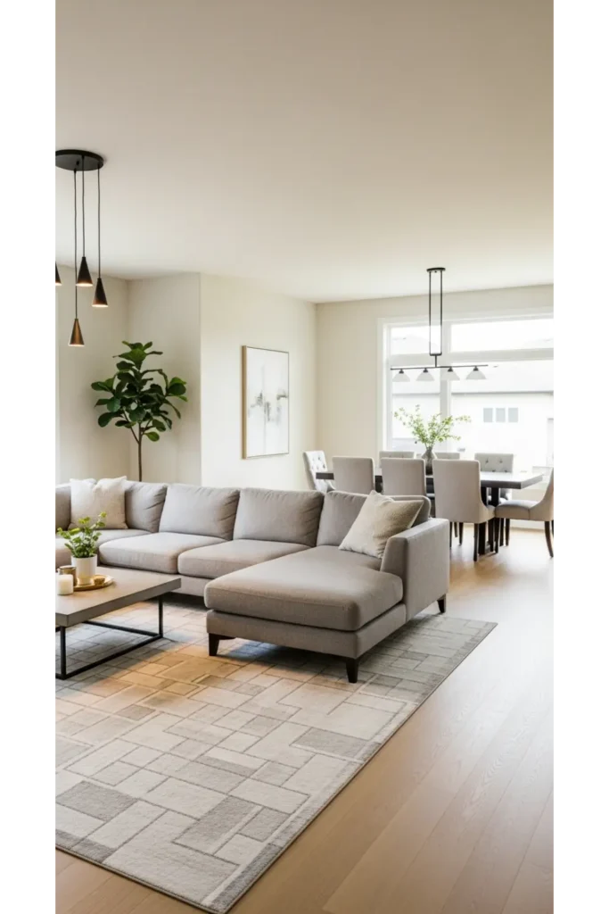 23 Living Room Inspo Ideas You'll Love 20 Open Concept Zoning