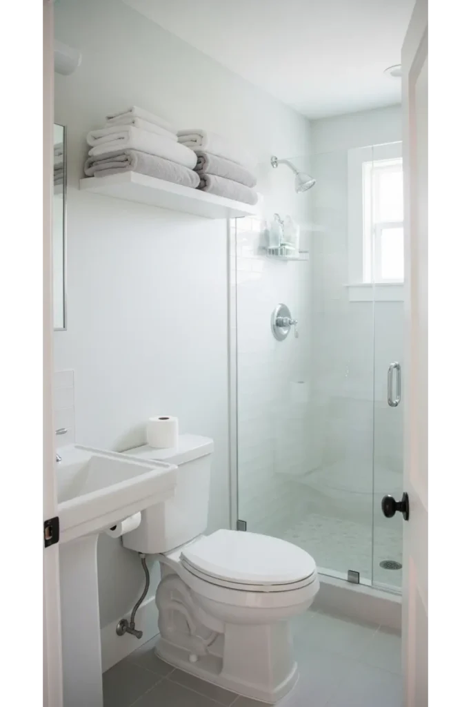 Open Shelf Above the Door