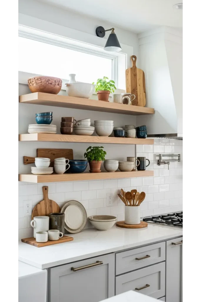 Open Shelving Done Right