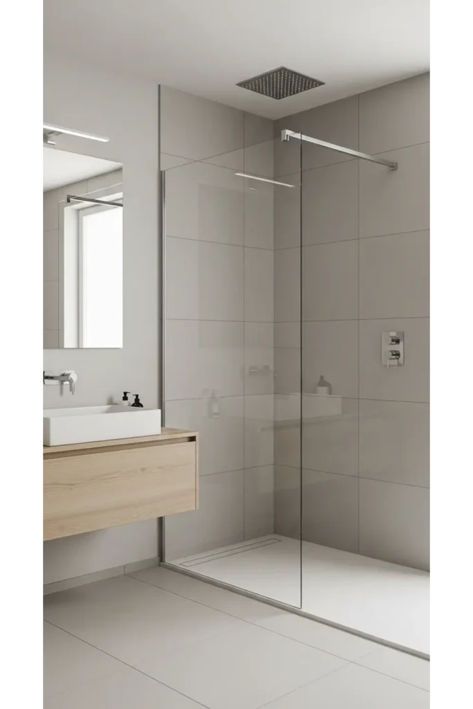 Open Shower Concept