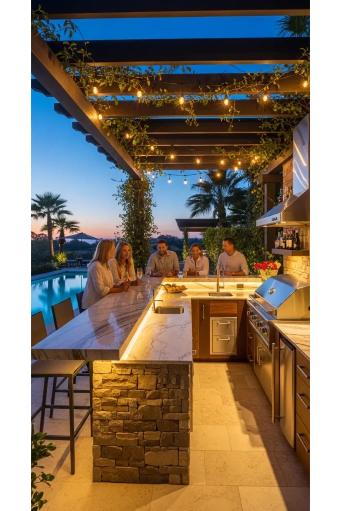 Outdoor Kitchen Pavilion