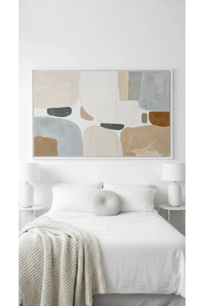 Oversized Art With Negative Space