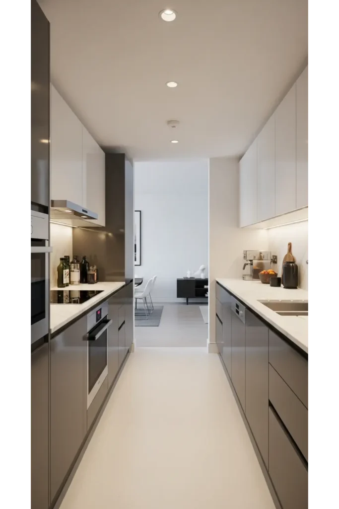 23 Modular Kitchen Design Inspirations For Efficiency 5 Parallel Modular Kitchen Design