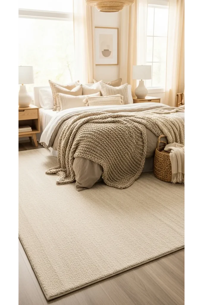 Plush Area Rug Comfort