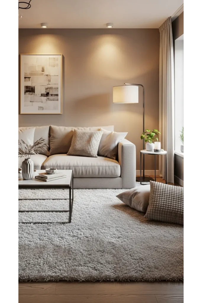 24+ Contemporary Living Room Ideas Modern Comfort 11 Plush Area Rugs For Soft Grounding