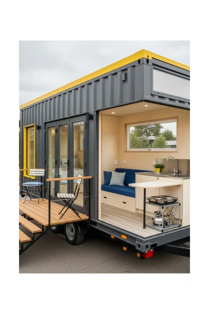 24 Shipping Container Homes for Smart Living 18 Portable Tiny Home