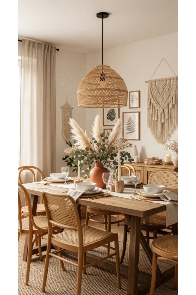 Rattan and Bamboo Lighting