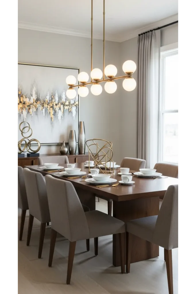 21 Dining Room Decor Ideas You’ll Love This Year 19 Refined Finish Details That Add Quiet Luxury
