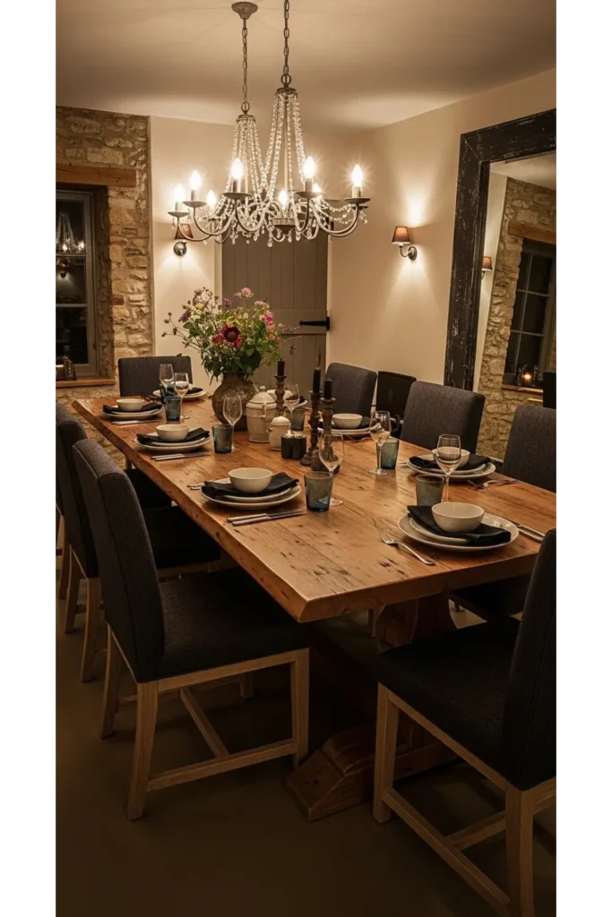 23 Elegant Dining Room Designs, Sophisticated Interiors 20 Refined Rustic Elegance