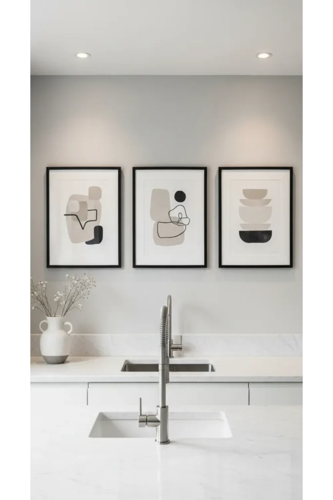 Refresh Walls With Simple Art