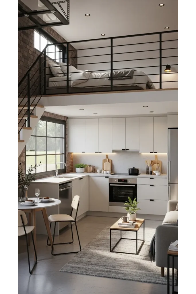 Modern Garage Loft Ideas for Smart Living 23 18 Rental Ready Studio Loft