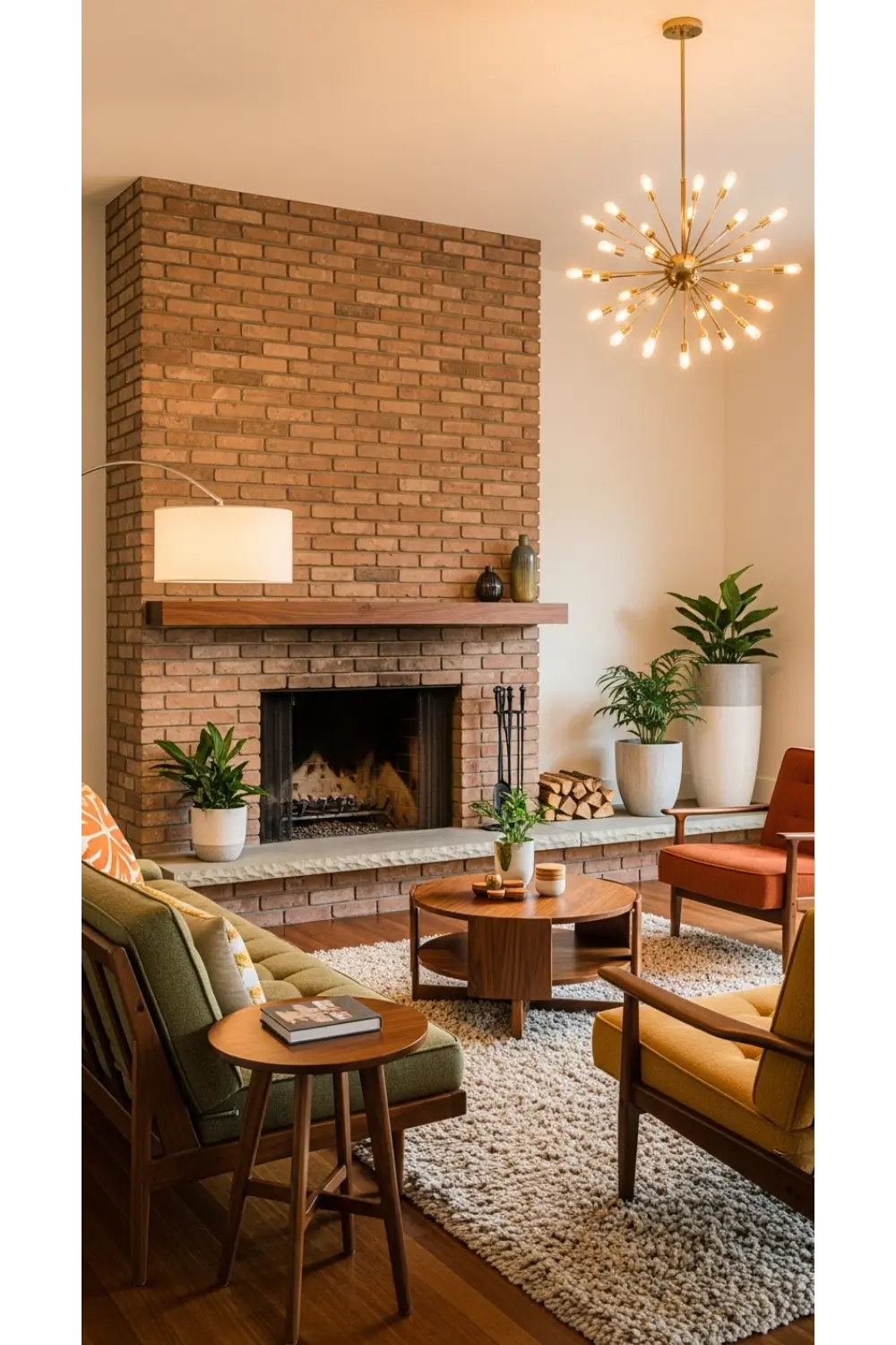 Retro Fireplace Focal Point