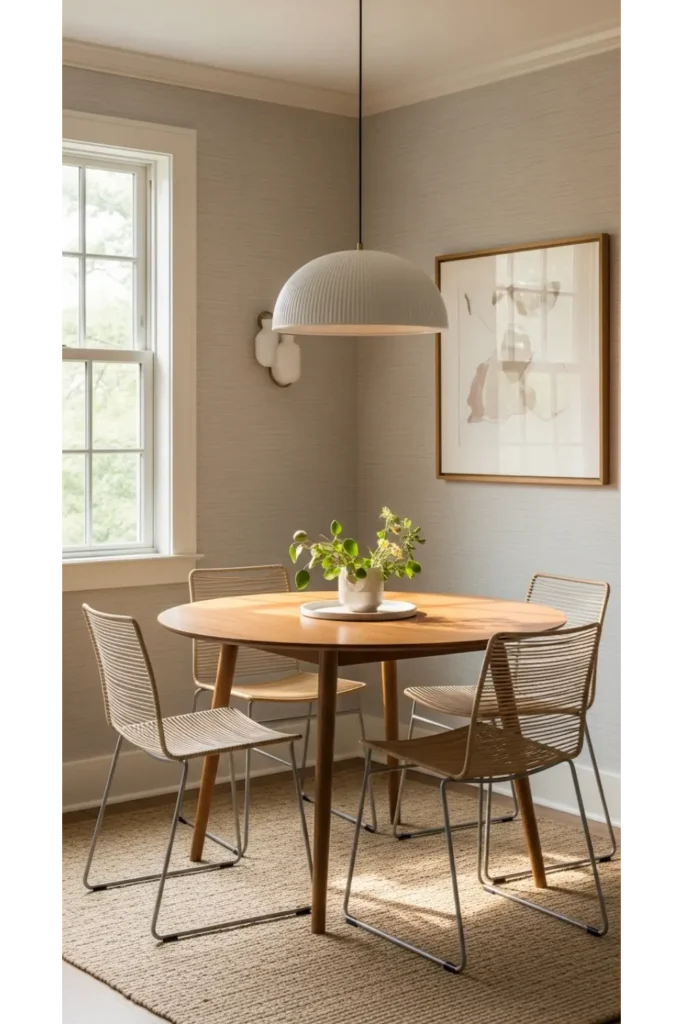24+ Small Dining Room Ideas That Maximize Space 4 Round Tables That Improve Flow