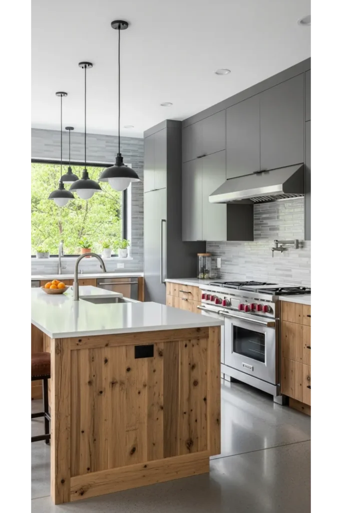 23 Open Kitchen Ideas Blend Style Functionality 23 Rustic Modern Blend