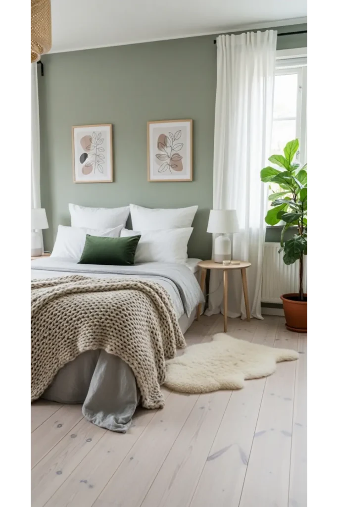 17+ Room Decor Bedroom Inspirations for Stylish Makeovers 8 Scandinavian Warm Simplicity