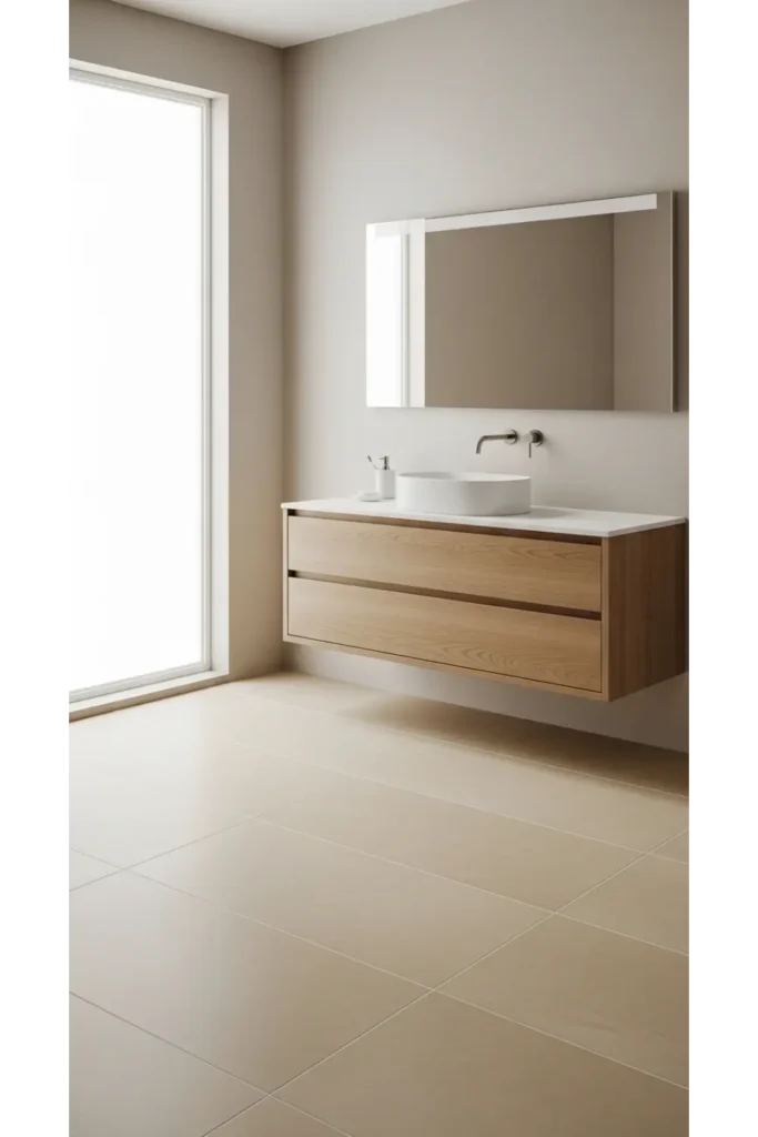 Seamless Large Format Floor Tiles