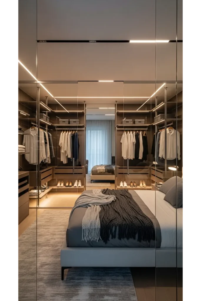 Seamless Walk In Closet Concept