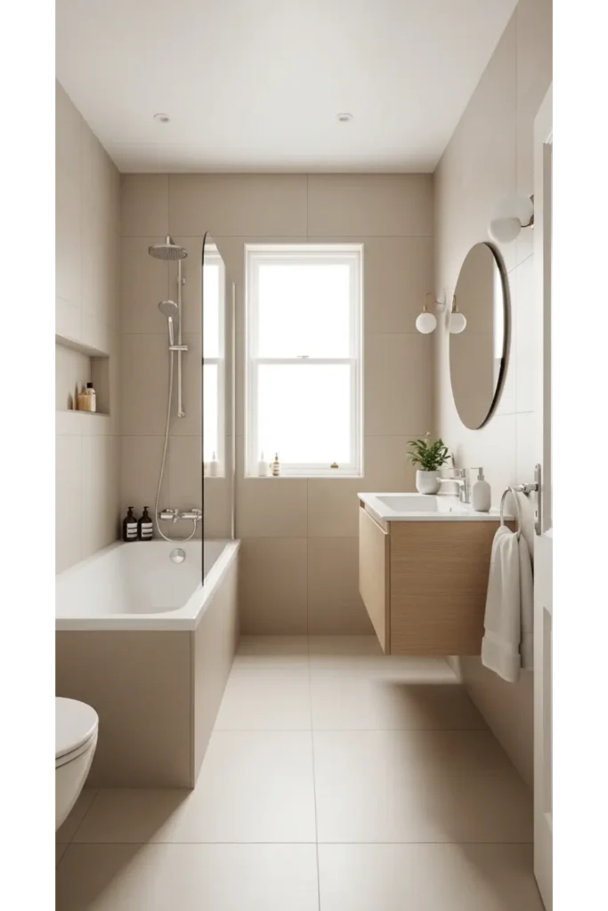 Seamless Wall to Floor Color Flow