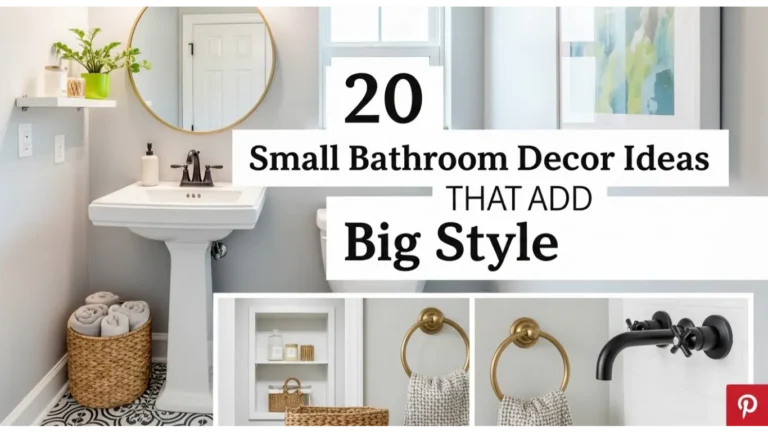Small Bathroom Decor Ideas