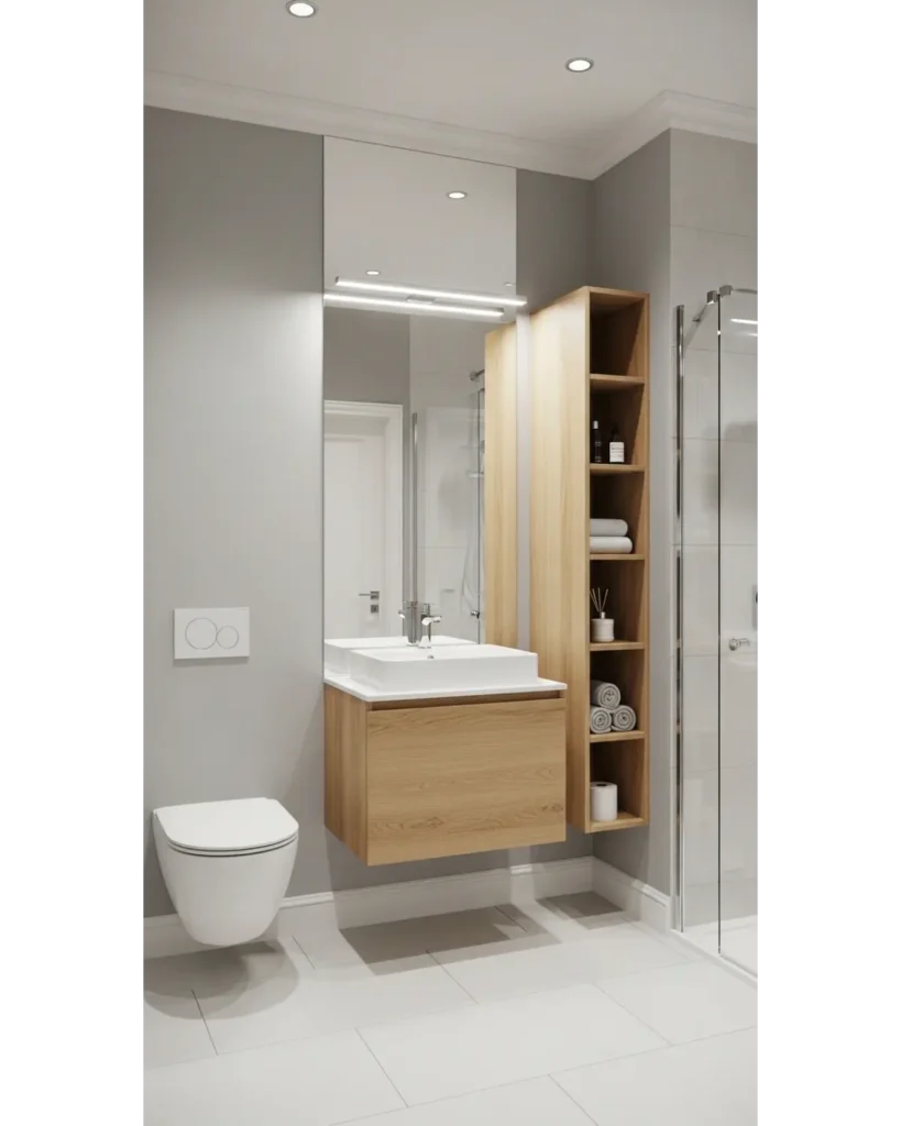 22+ Bathroom Aesthetic Ideas for Relaxing Space 10 Small Bathroom Serenity