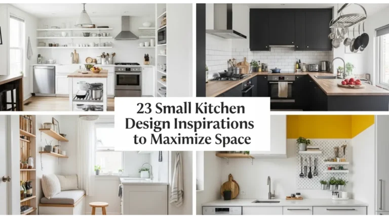 Small Kitchen Design Inspirations to Maximize Space