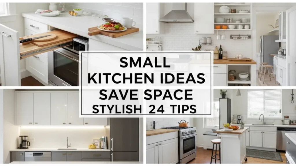 Small Kitchen Ideas Save Space Stylish