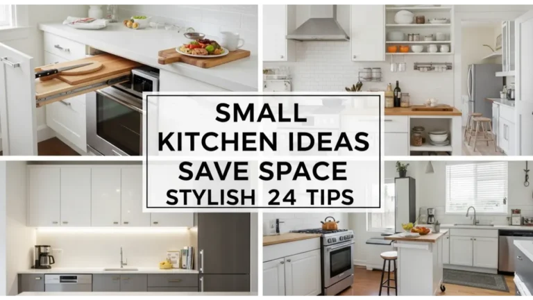 Small Kitchen Ideas Save Space Stylish