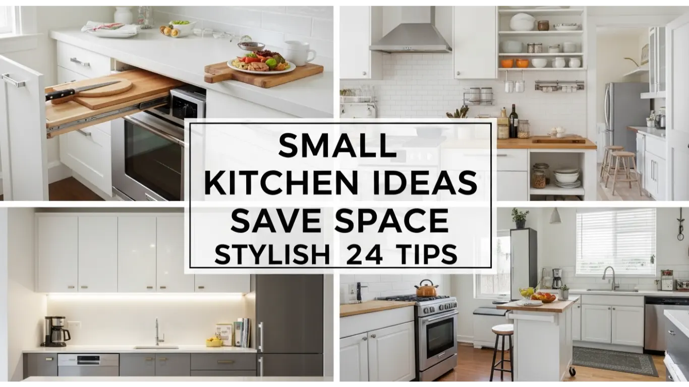 Small Kitchen Ideas Save Space Stylish