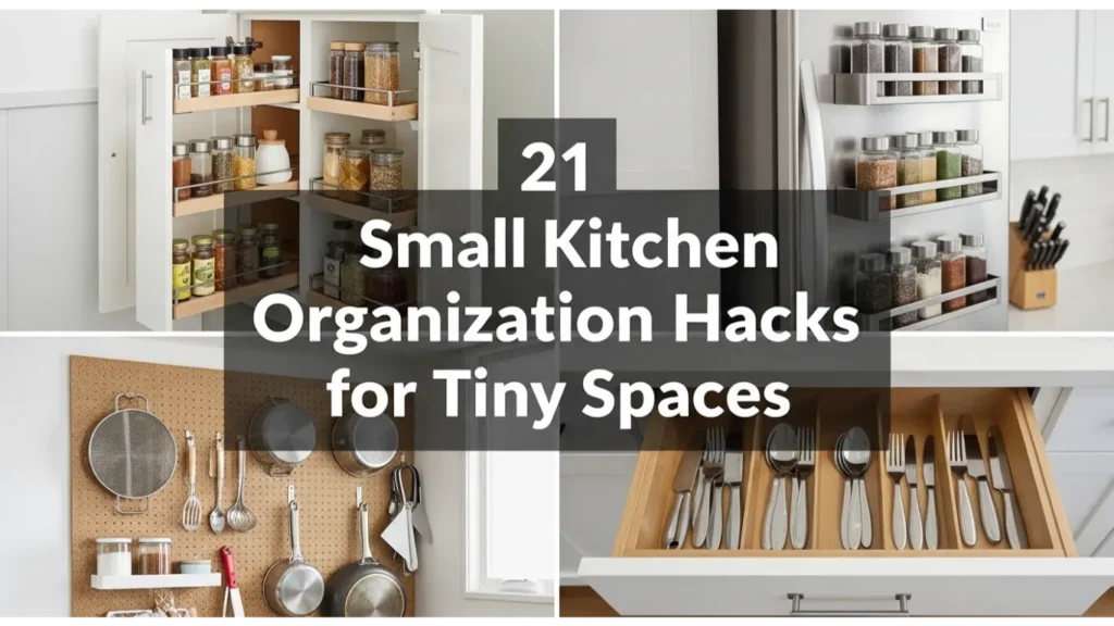 Small Kitchen Organization Hacks
