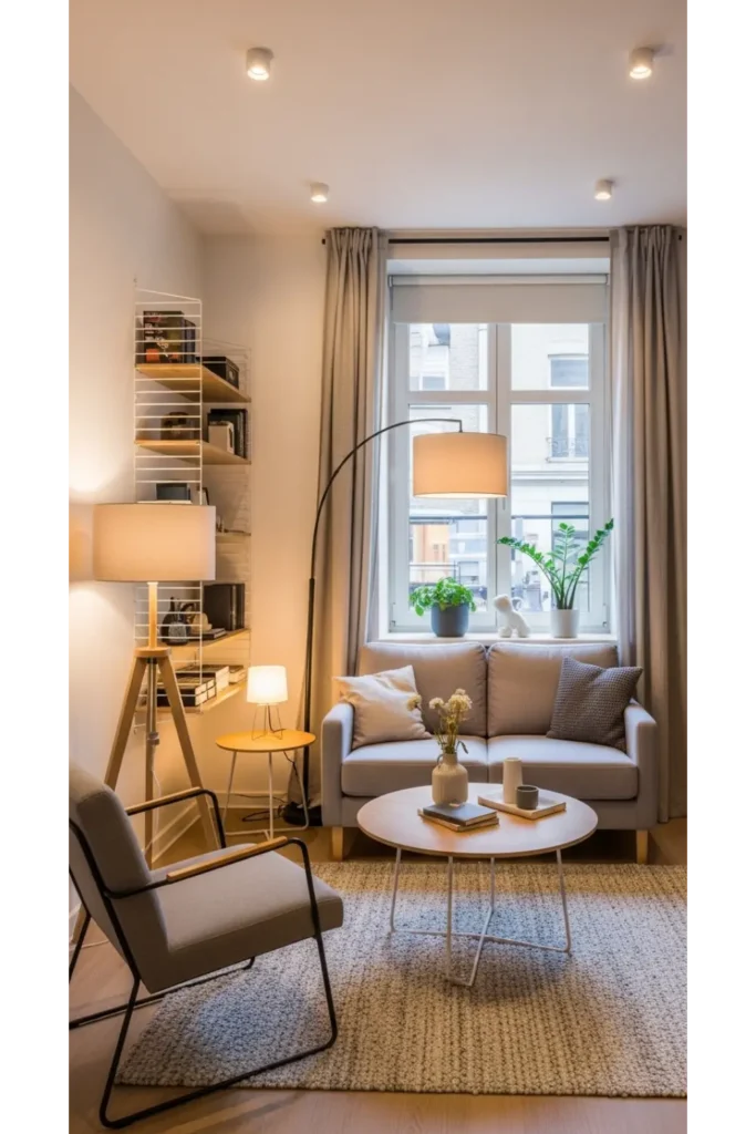 Small Space Cozy Layout