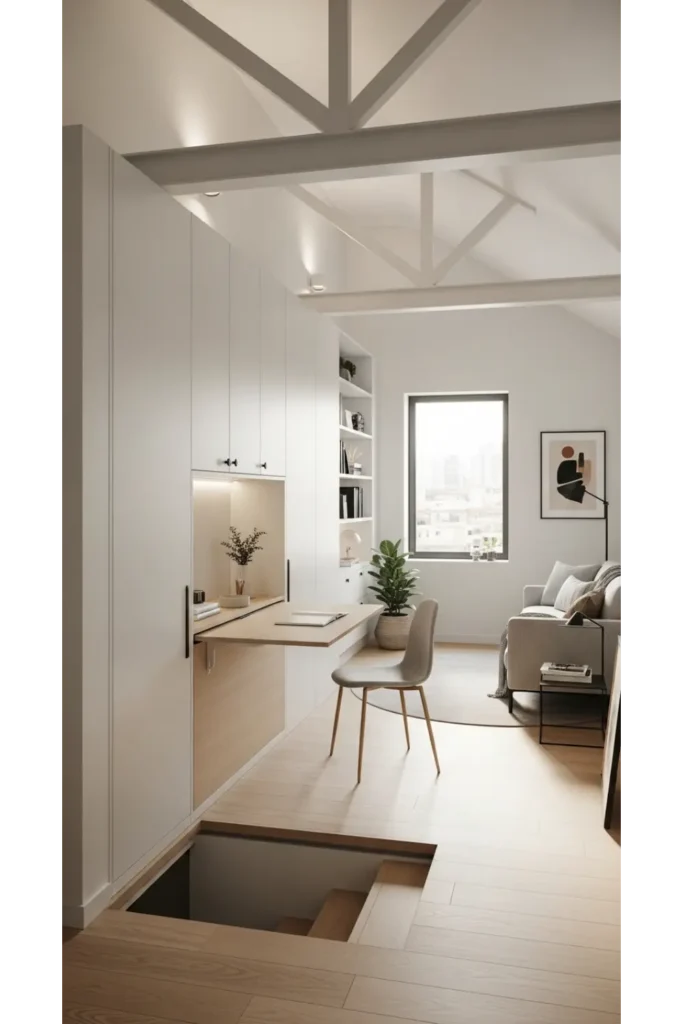 Modern Garage Loft Ideas for Smart Living 23 3 Smart Storage Focused Loft Design