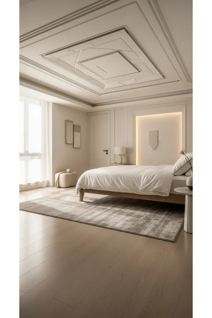 Soft Area Rug With Low Contrast